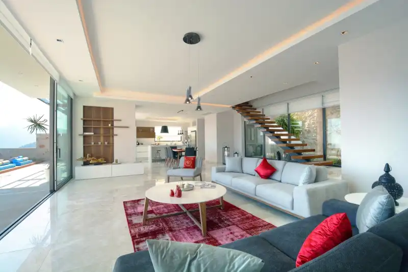 Изображение Вилла со стильным дизайном и с видом на море в городе Каш